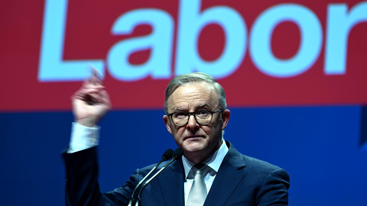 Mr Albanese said the plan would help 40k Aussies get into homes. Picture: Dan Peled / NCA NewsWire