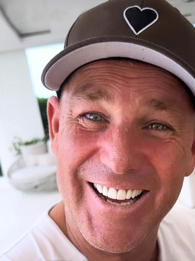 Believed to be one of the last pictures taken of Shane Warne while in Thailand.