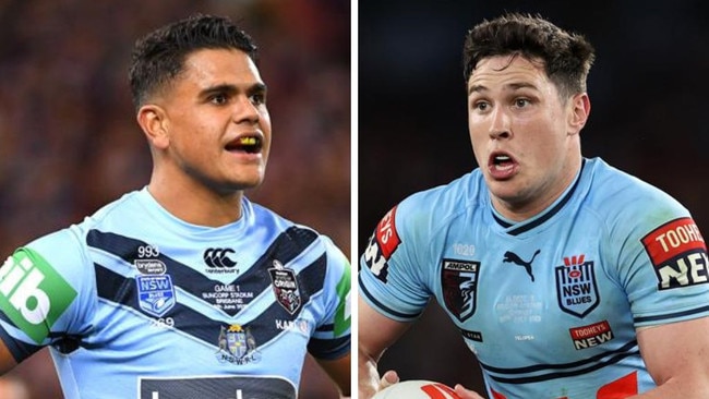Latrell Mitchell and Mitchell Moses are expected to receive Origin recalls. Photos: AAP/Getty Images