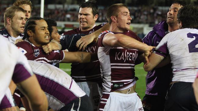 It was a game that stirs NRL fans’ blood. Photo: Mark Kolbe/Getty Images