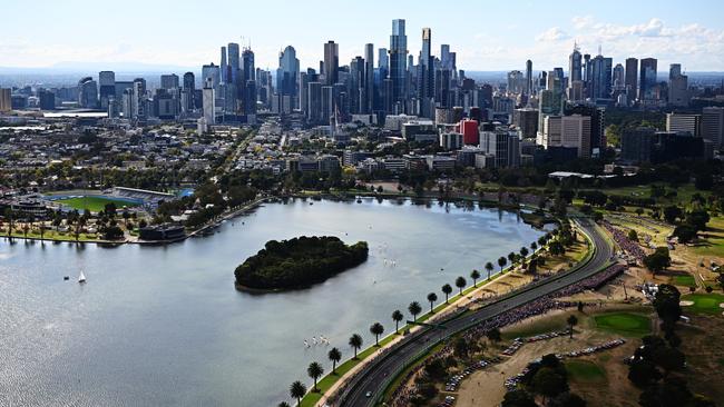 Melbourne’s Grand Prix will open the 2024 F1 season. Picture: Getty