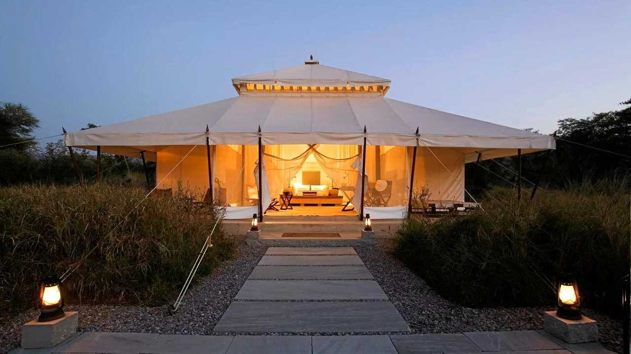 EXPANDING: Glamping facilities will feature in a new 8ha leisure park that will be included within the 25ha Actventure waterpark site on Steve Irwin Way. Picture: Contributed