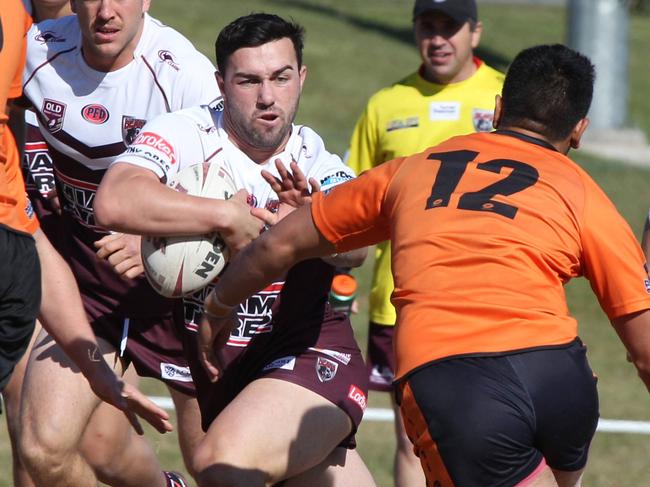 Burleigh hooker Jordan Scott. Picture: Pic Mike Batterham