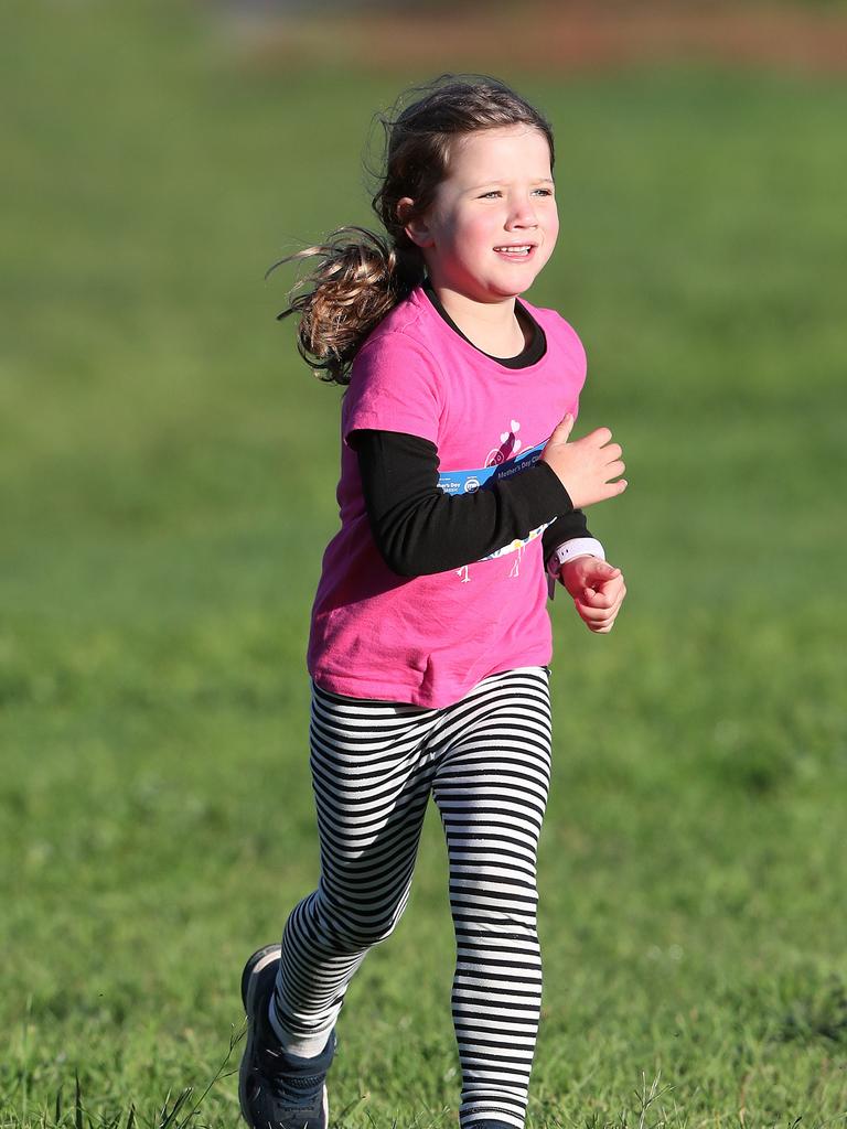 Grace Wells, 5, of Hobart. Picture: Nikki Davis-Jones