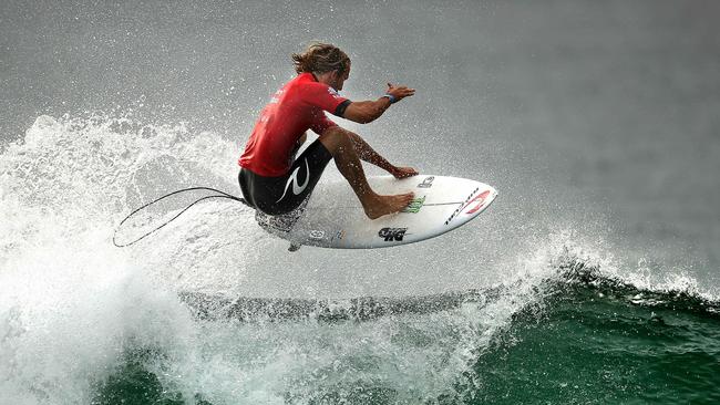 Australia's Owen Wright in action during the Sydney Surf Pro.