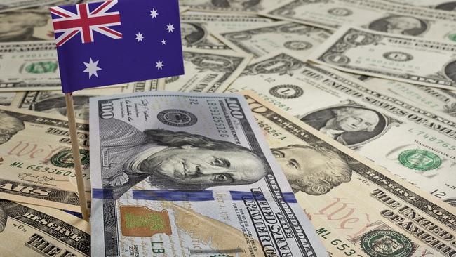 The Australian dollar has climbed recently risen against the US dollar. Picture: iStock