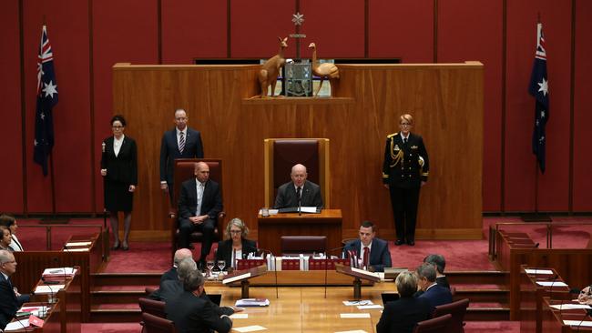 Both houses were prorogued from their breaks as Sir Cosgrove called politicians back. Picture Kym Smith