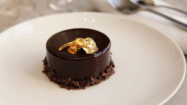 A perfect end to the meal; the chocolate delice.