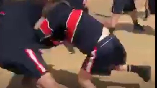 Ugly schoolyard brawls have been caught on film at Gisborne Secondary College.