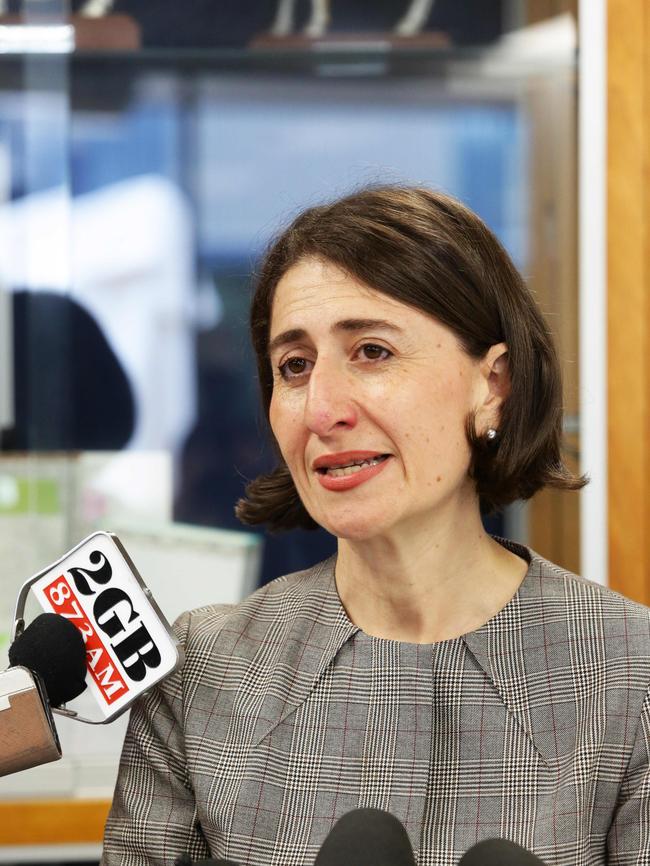 NSW Premier Gladys Berejiklian.