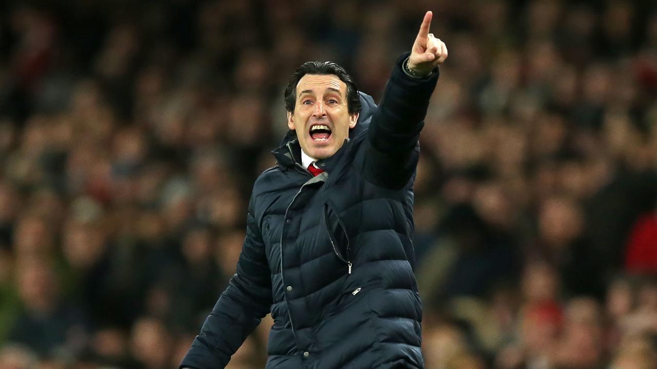 Arsenal's Spanish head coach Unai Emery. (Photo by Daniel LEAL-OLIVAS / AFP) 