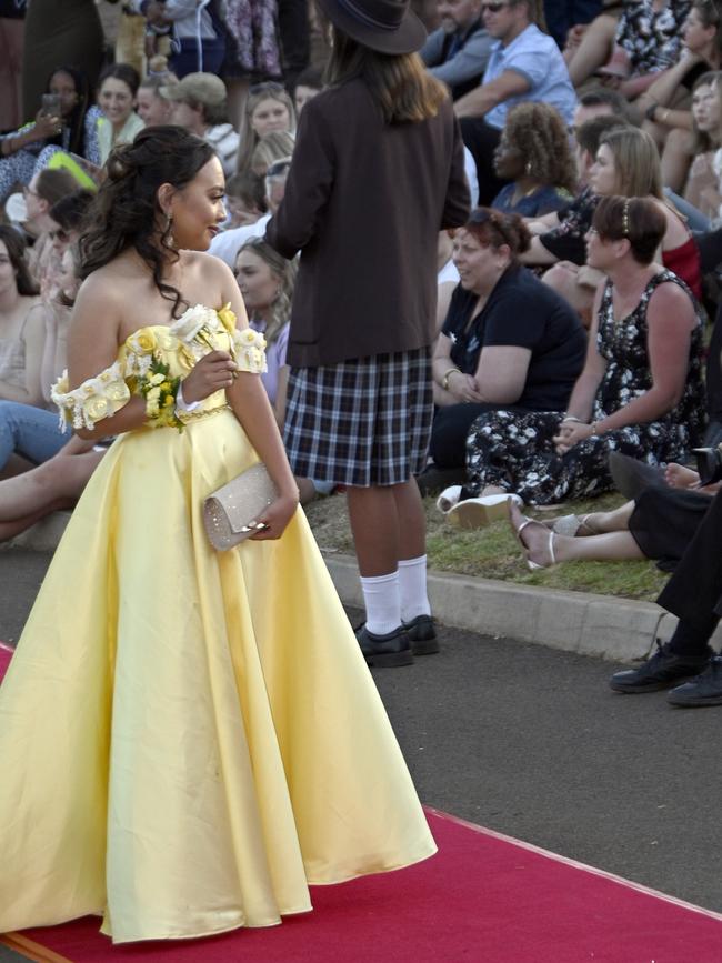 Harristown High School formal 2020 at Highfields Cultural Centre. Dea Lucero