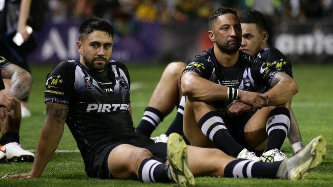 Shaun Johnson has been axed for the clash with Great Britain. Picture: Jonathan Ng