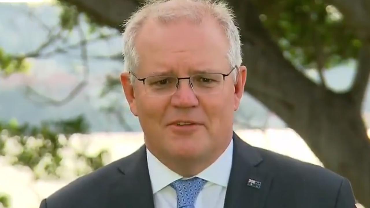 The PM is ‘not holding his breath’ to be able to get into Queensland for the AFL grand final.