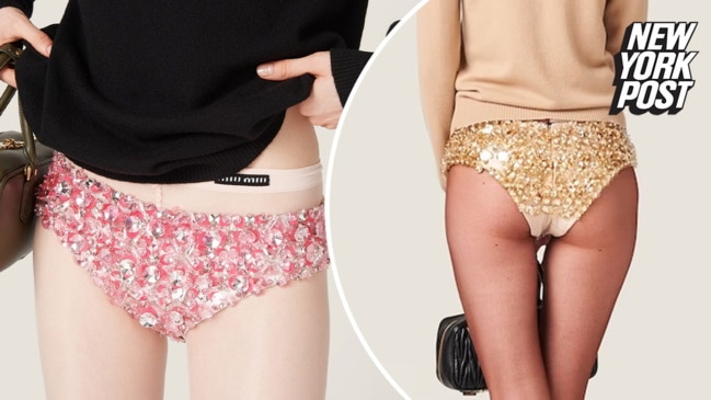Miu Miu's $5,600 sequin panties may be the most expensive underwear ever