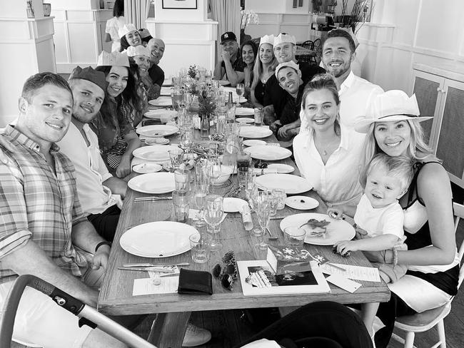 Phoebe Burgess WAS noticeably absent at the Burgess family Christmas lunch. Picture: Instagram