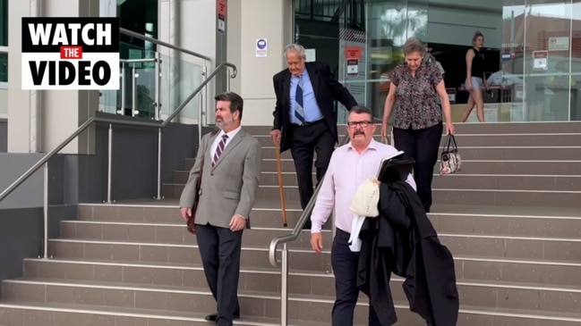 Kevin Leslie Baker leaves Rockhampton courthouse