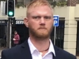 Richard Moon, 36, of Narrabeen, outside Manly Local Court on Thursday, October 3, 2024, where he was convicted of the serious assault of a motor mechanic whom he thought had not fixed the brakes of his ute correctly.