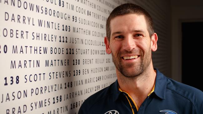 Assistant and defence coach Martin Mattner has been cut by the Adelaide Crows. Picture: Matt Turner