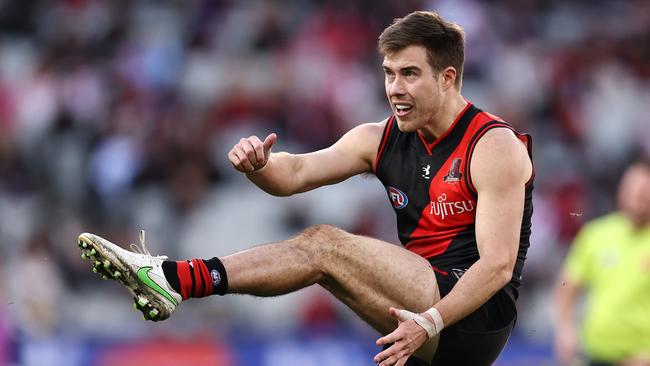 Zach Merrett is one of two Essendon players ranked inside the top 10 of their respective positions. Picture: Michael Klein