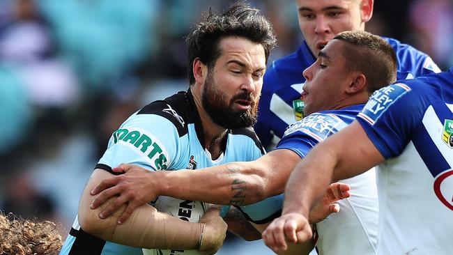 Aaron Woods could force his way into the starting line-up. Picture: Brett Costello