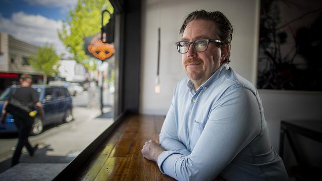 Willing Bros owner Carl Windsor has opened up on his mental health battle as the hospitality owner calls for more government support for the sector. Picture: RICHARD JUPE