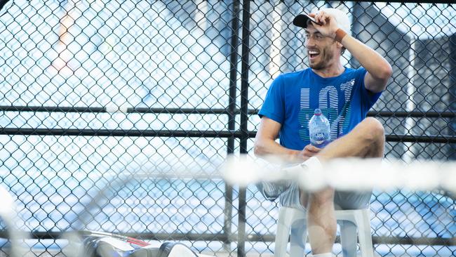 John Millman is heading back to New York for the US Open. Picture: Lachie Millard