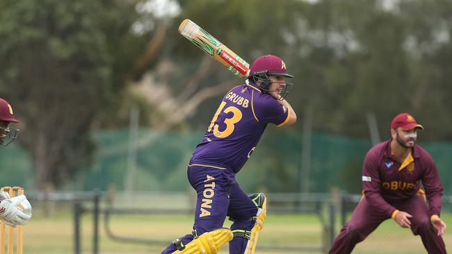 Altona captain James Grubb. Picture: Hamish Blair