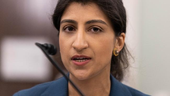 Federal Trade Commission chair Lina Khan. Picture: AFP