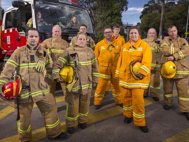 Montrose CFA are worried about VicRoads’ plan to alleviate traffic on Canterbury Road. Picture: Daniel Pockett