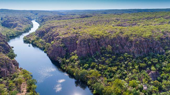 Nitmiluk National Park is believed to be the place where Melbourne man Daymon Ness disappeared last week. Picture: Che Chorley