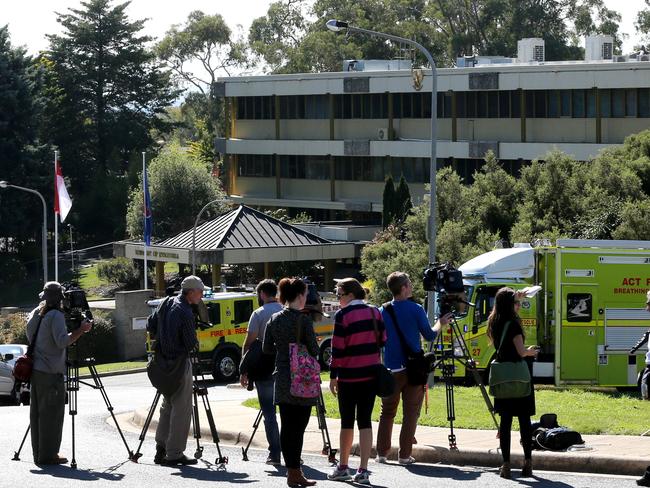 The Indonesian Embassy in Canberra. Picture: Supplied