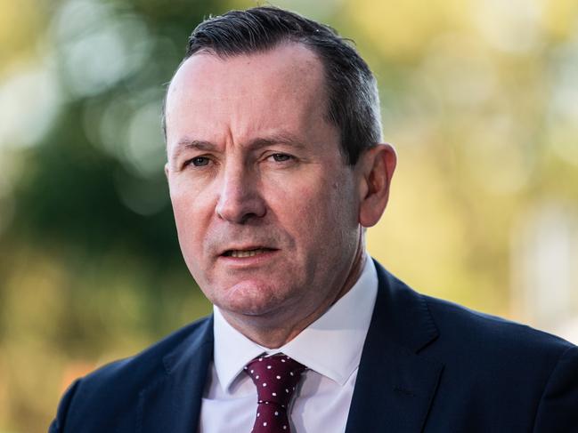 West Australia Premier Mark McGowan. Picture: AAP