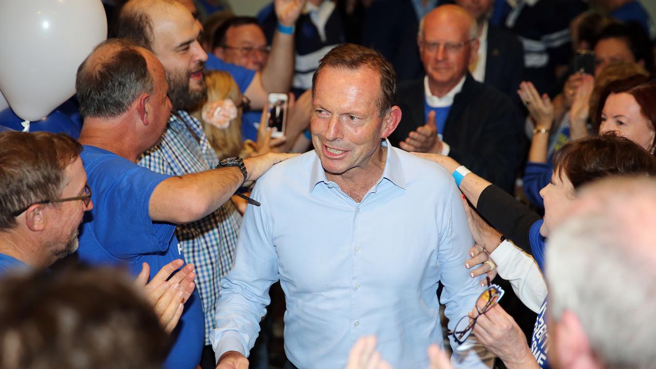 Tony Abbott was defeated by independent Zali Steggall in the seat of Warringah. Picture: Tim Hunter