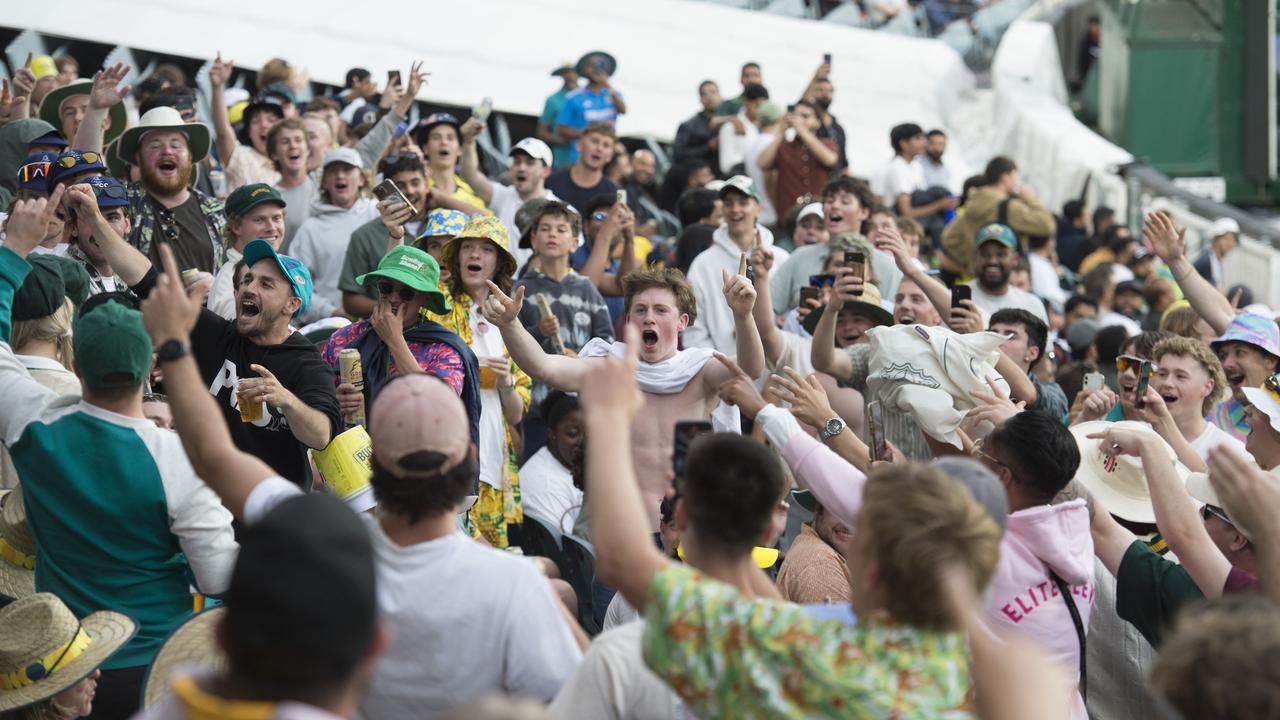 Melbourne showed out for the opening day. Picture: David Smith