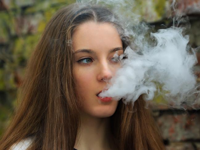 Vaping habits are a concern for youth workers. Stock image.