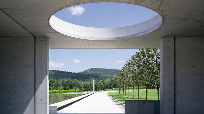 Chateau La Coste in Aix-en-Provence, site of Ando's art centre.