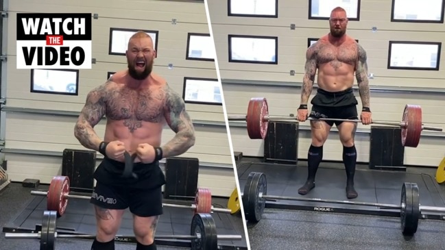 Eddie Hall Shows off Ripped Physique Ahead of Bodybuilding Cut
