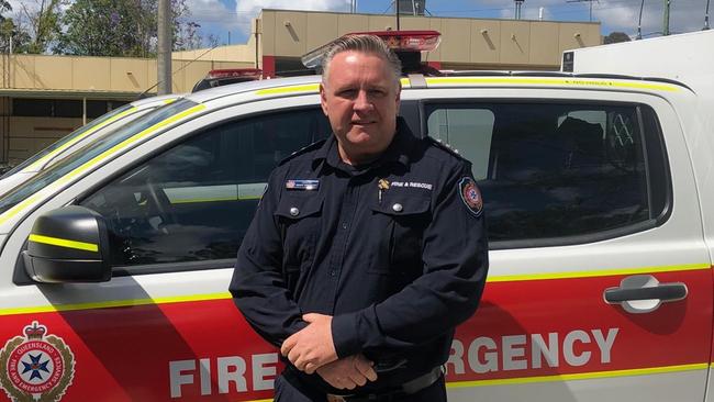 QFES Logan Commander Geoff Townsley.