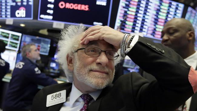 Ahead of Donald Trump’s address, Wall Street had its biggest decline since May. Pic: AP