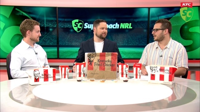 The KFC SuperCoach NRL panel play 'Never Again'