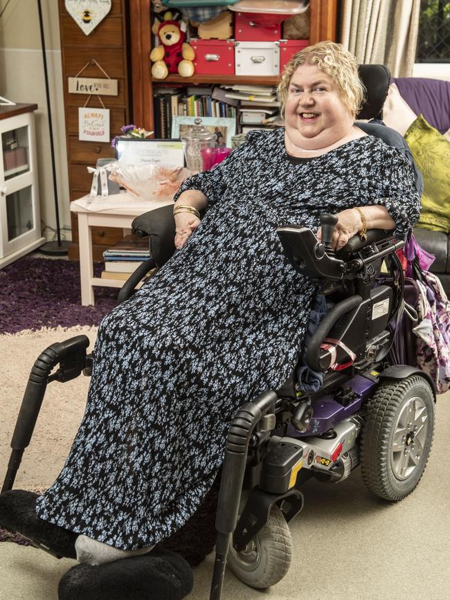 Toowoomba disability advocate Sharon Boyce will also be attendance at the Legacy Forum on Wednesday. Picture: Nev Madsen