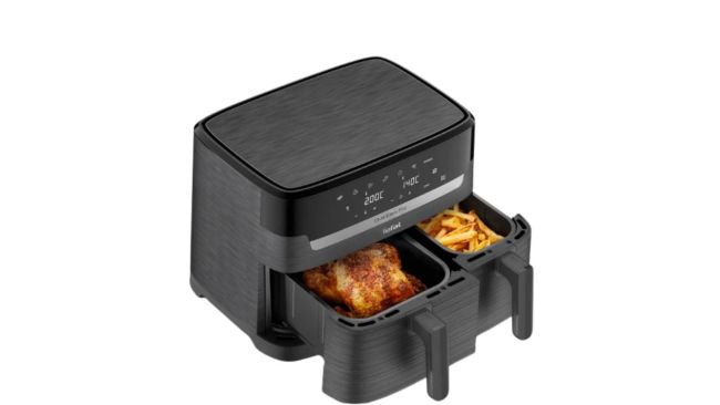 Tefal 8.3 Litre Dual Easy Fry Essential Air Fryer down to just $178. Picture: Tefal