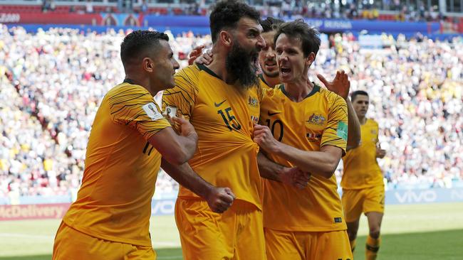 Mile Jedinak doesn’t regret retiring from the Socceroos. Picture: Toby Zerna