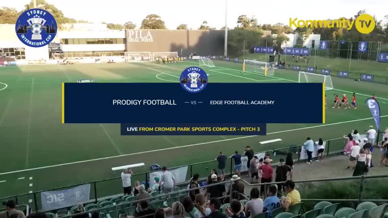 Replay: Prodigy Football v EDGE Football (U12 Cup ranking 3-4) - Sydney International Cup Day 4