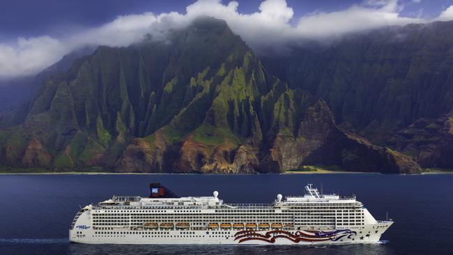 Norwegian Cruise Line in Hawaii.