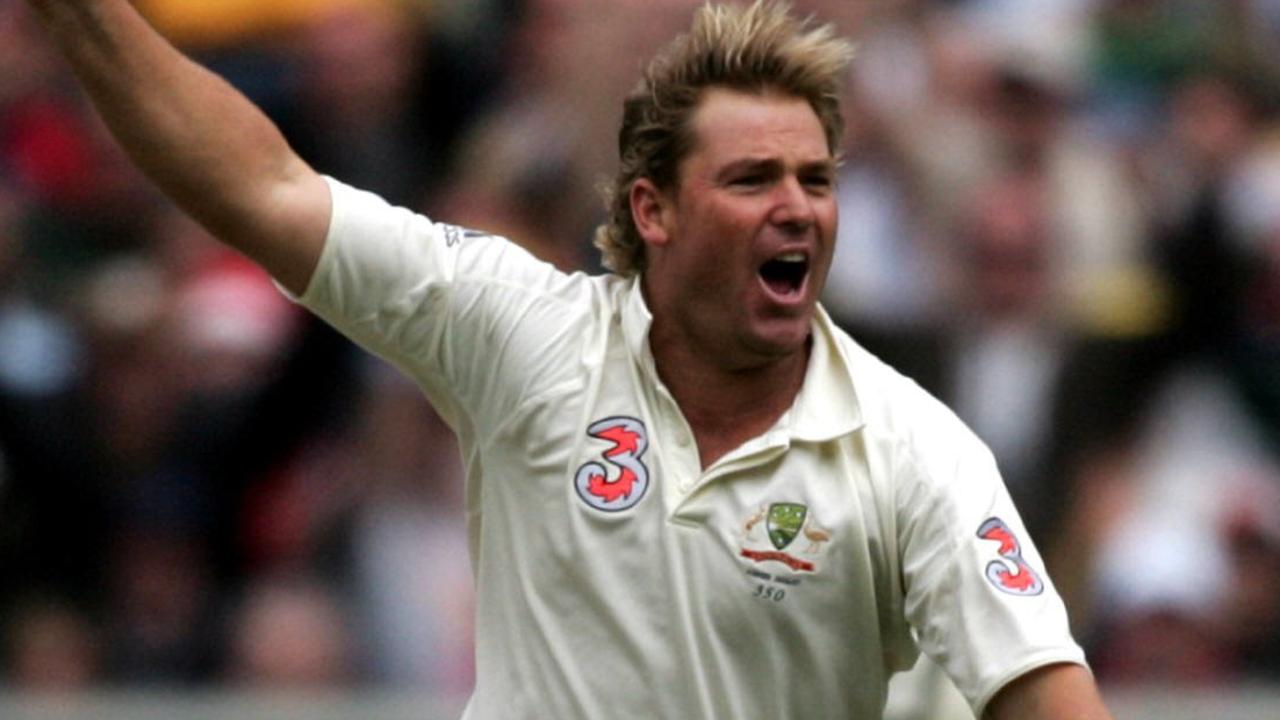 Shane Warne takes his 700th Test wicket at the MCG on December 26, 2006. Picture: Stuart McEvoy