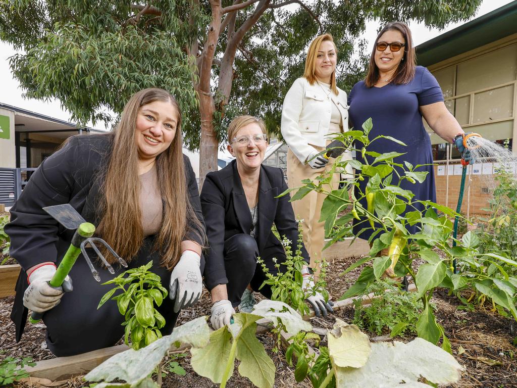 Staff at five Melbourne Archdiocese Catholic Schools, including St Dominics in Broadmeadows, are helping migrant mums learn a variety of vital skills. Picture: Tim Carrafa