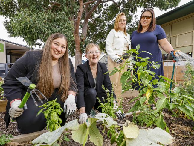 Staff at five Melbourne Archdiocese Catholic Schools, including St Dominics in Broadmeadows, are helping migrant mums learn a variety of vital skills. Picture: Tim Carrafa