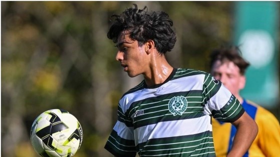 Brisbane Boys' College footballer D'Arcy Satharasinghe.